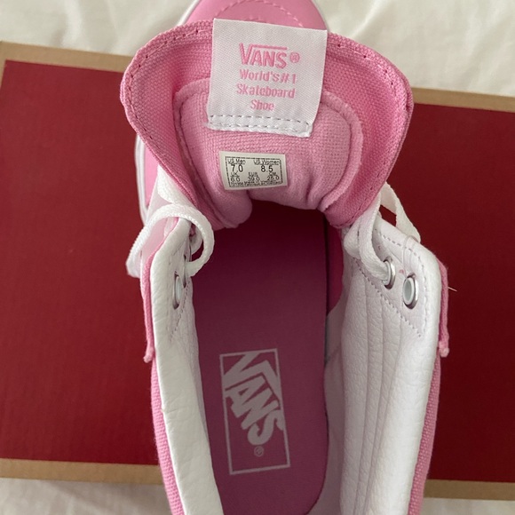Vans Pink High-Top Sneakers - Picture 5 of 8